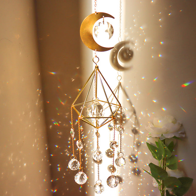 Moon Crystal Suncatcher