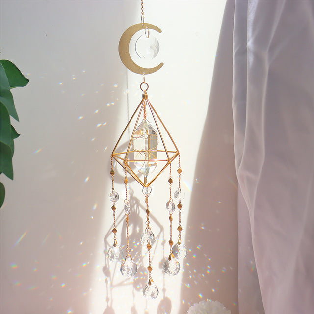 Moon Crystal Suncatcher