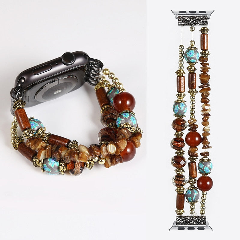 Bohemian strap for apple watch