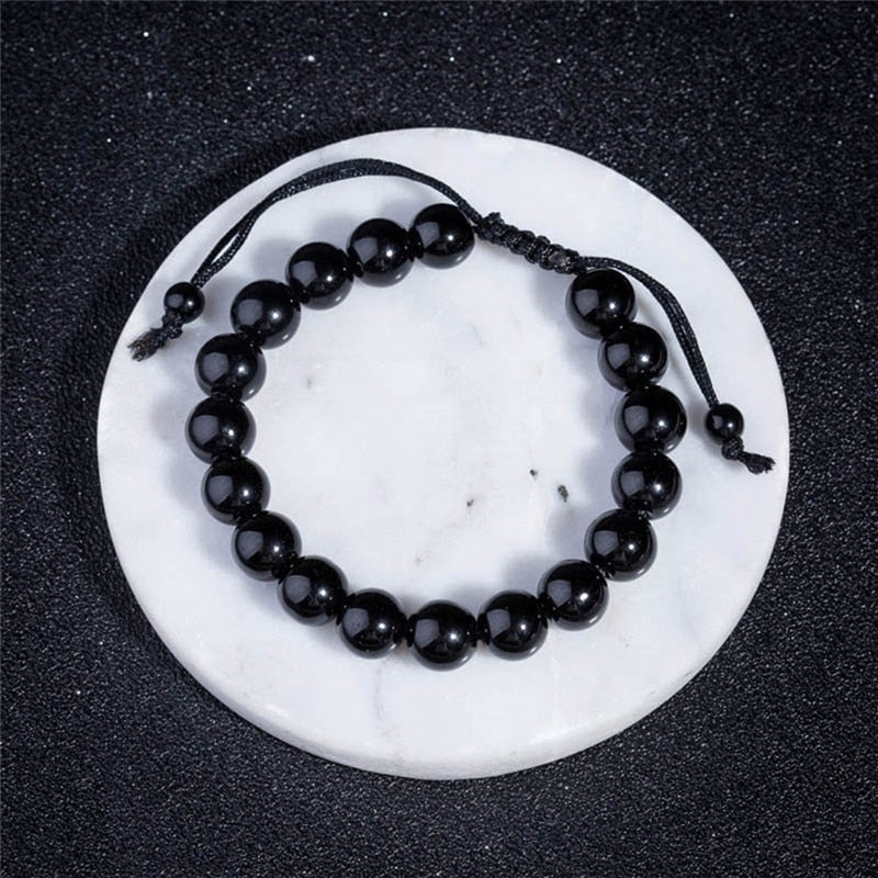 Obsidian Stone Bracelet
