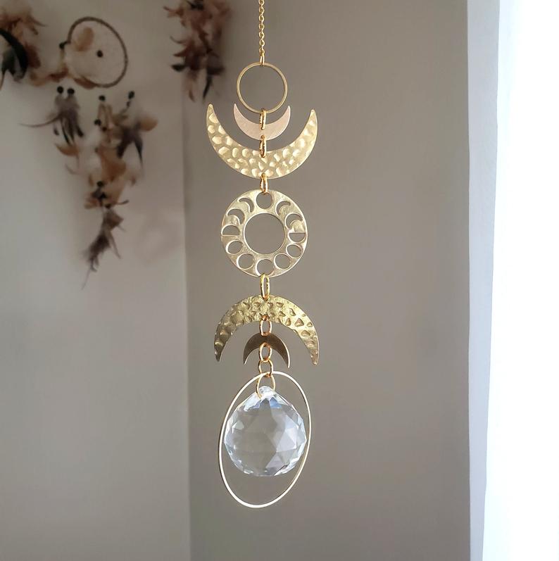 Celestial Crystal Suncatcher