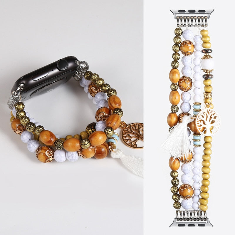 Bohemian strap for apple watch