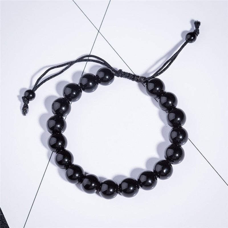 Obsidian Stone Bracelet