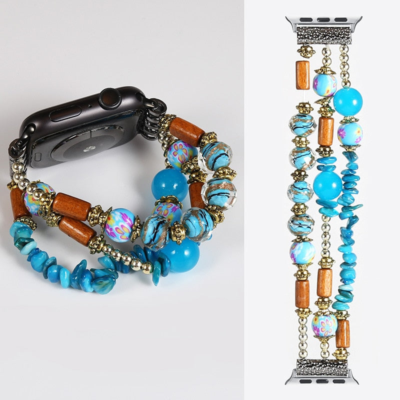 Bohemian strap for apple watch