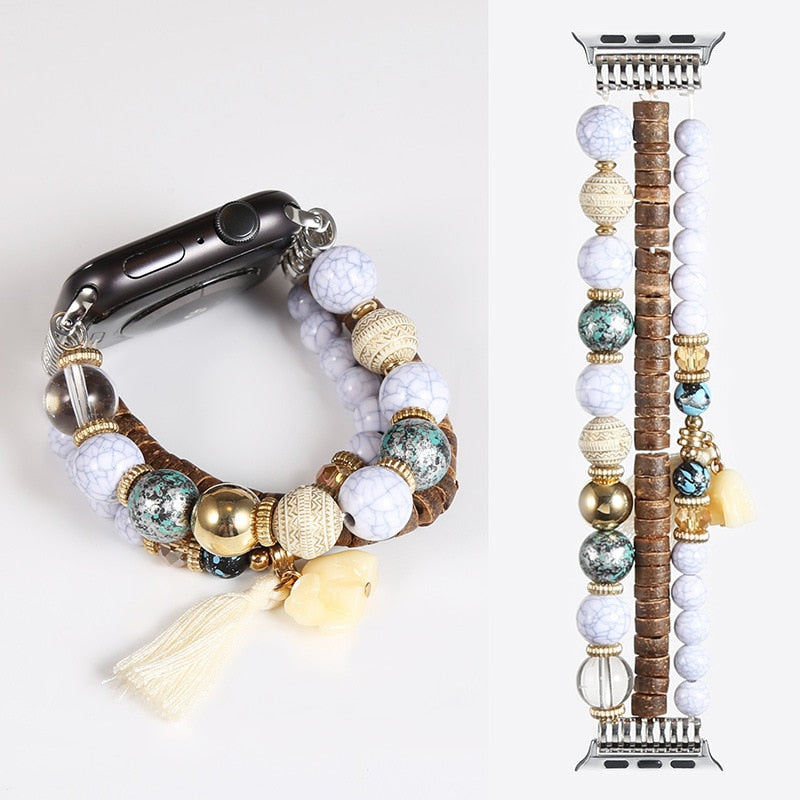 Bohemian strap for apple watch