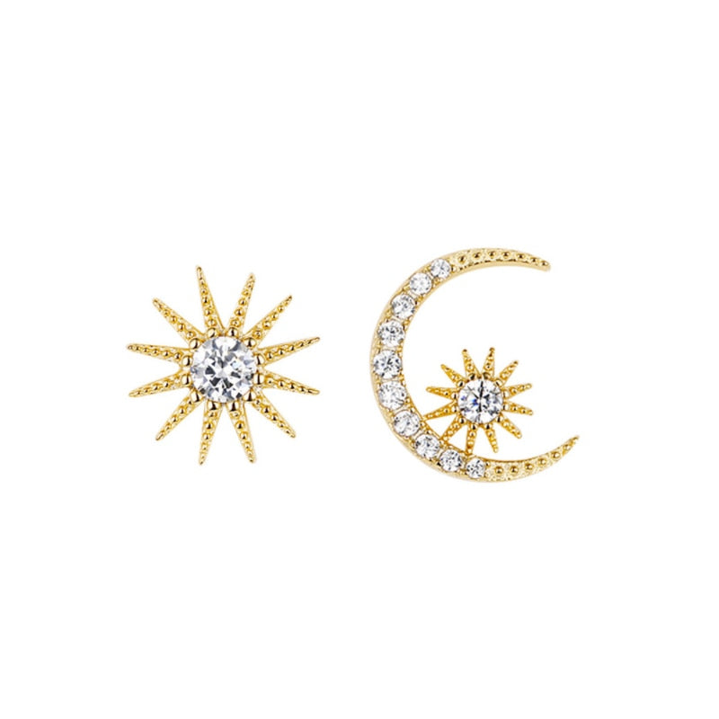 Sun, Star and Moon Earrings