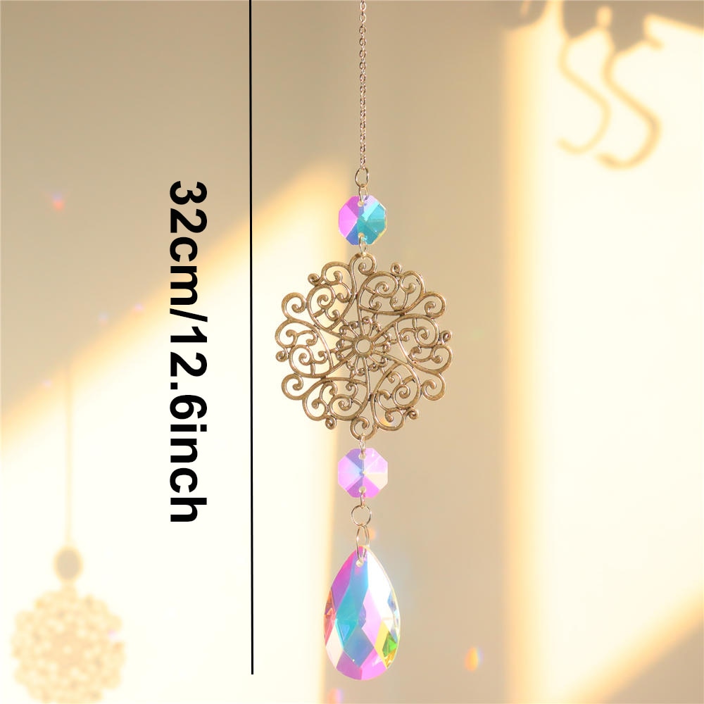Crystal tree of life Rainbow Maker Suncatcher