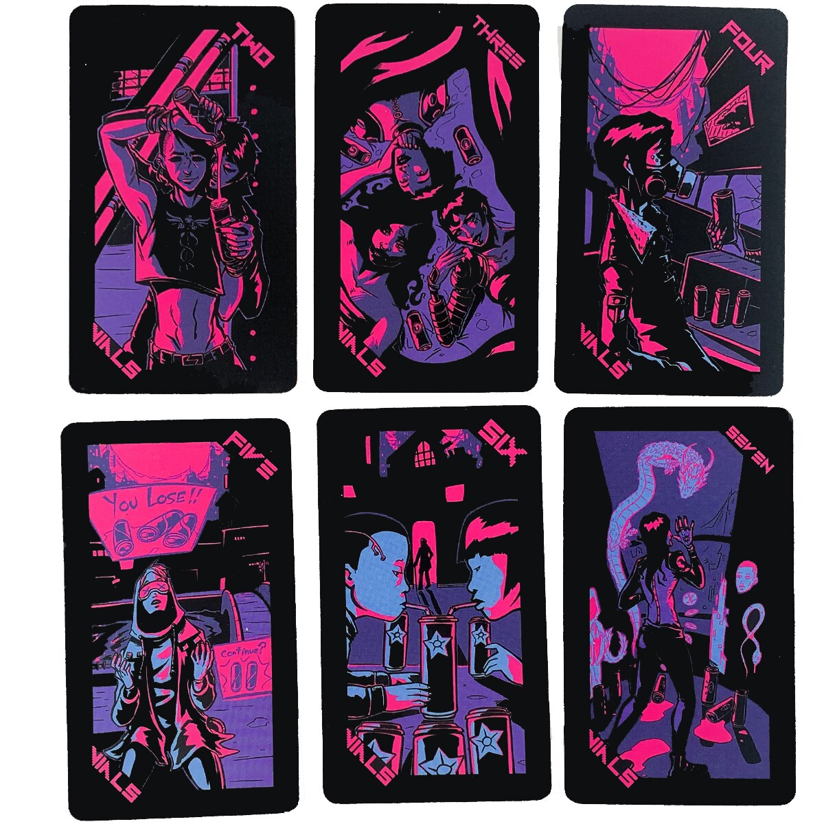 Neon Moon Tarot Deck