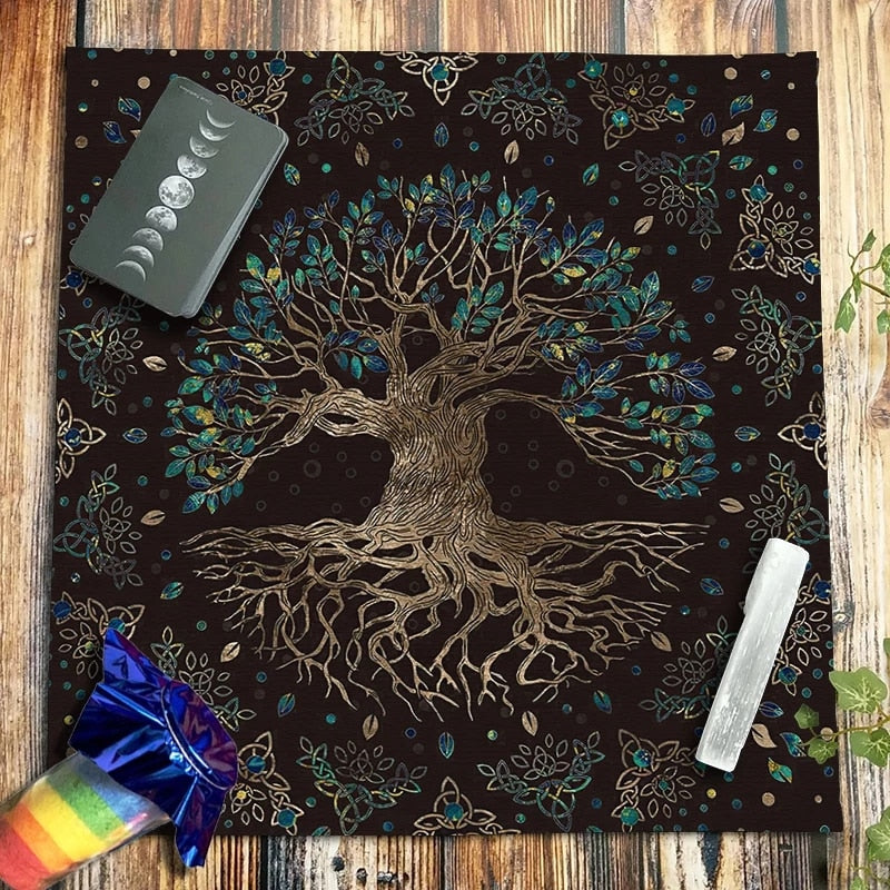 Tree of Life Tarot Tablecloth