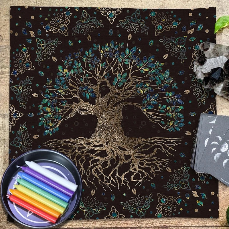 Tree of Life Tarot Tablecloth