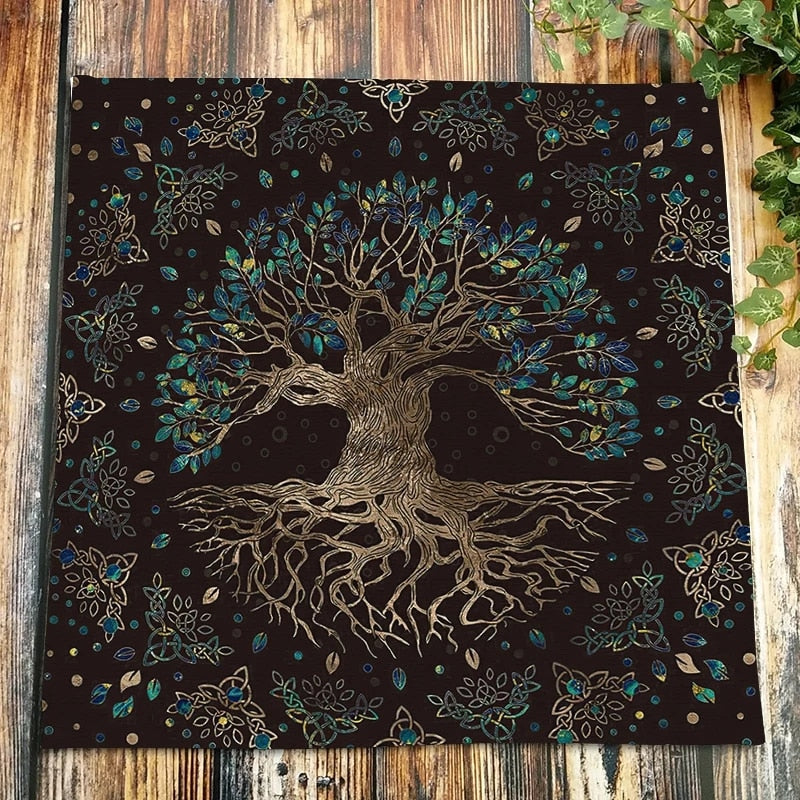 Tree of Life Tarot Tablecloth