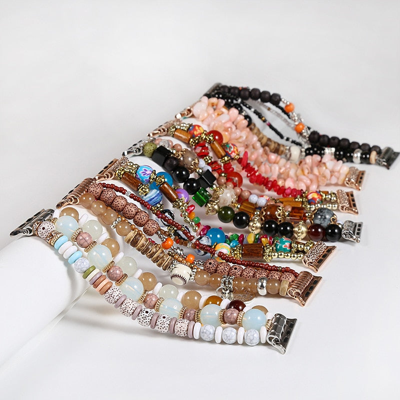 Bohemian strap for apple watch