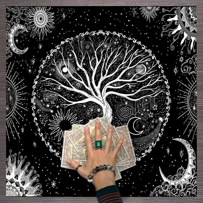 Tree of Life Tarot Tablecloth