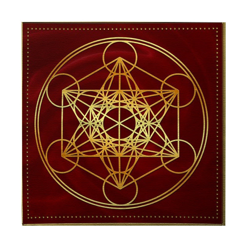 Metatron Velvet Altar Cloth