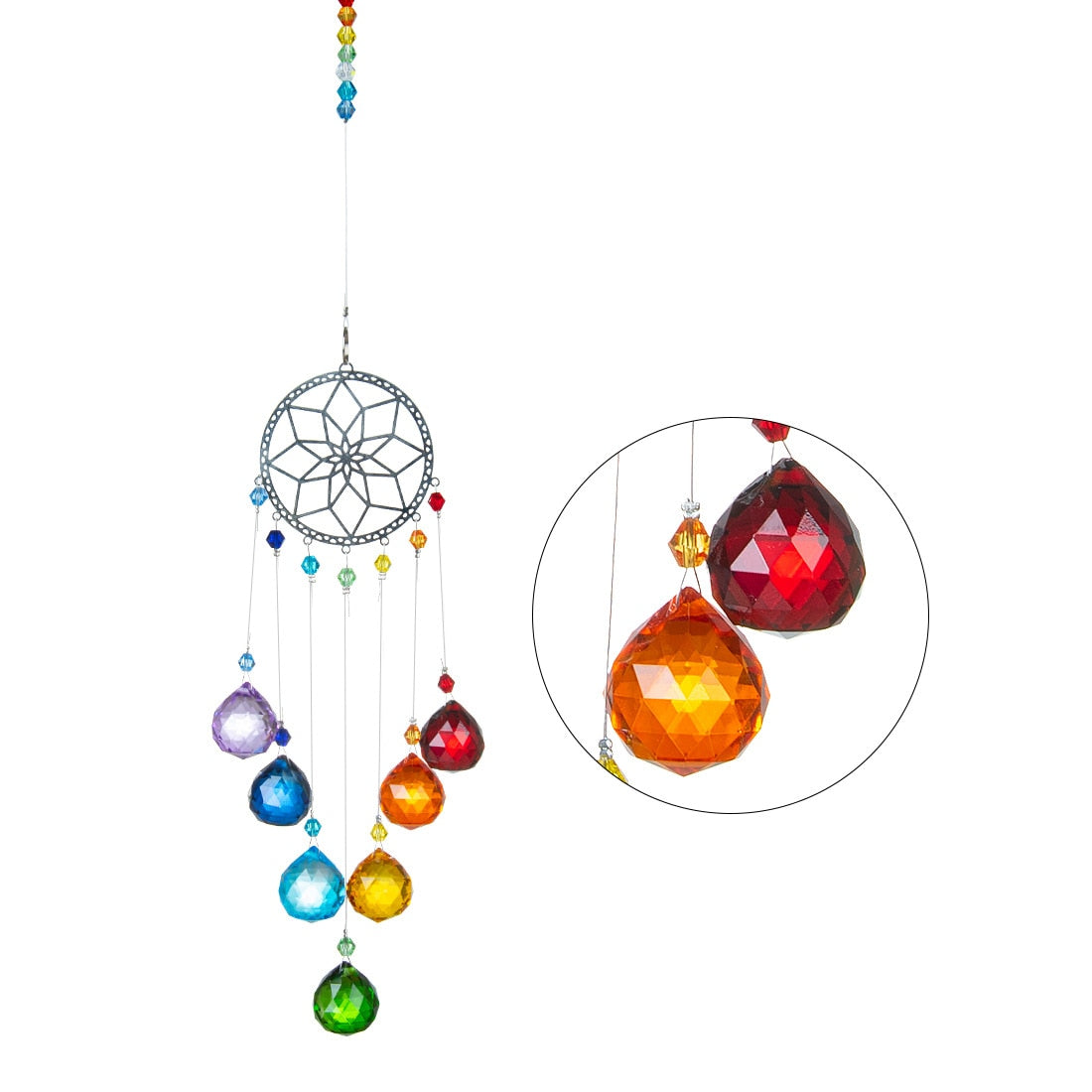 Crystal tree of life Rainbow Maker Suncatcher