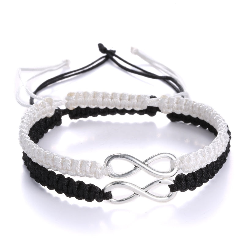 2 Piece Infinity Handmade Bracelet Set