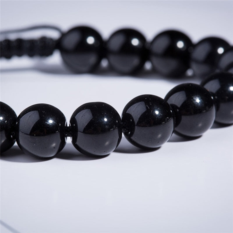 Obsidian Stone Bracelet