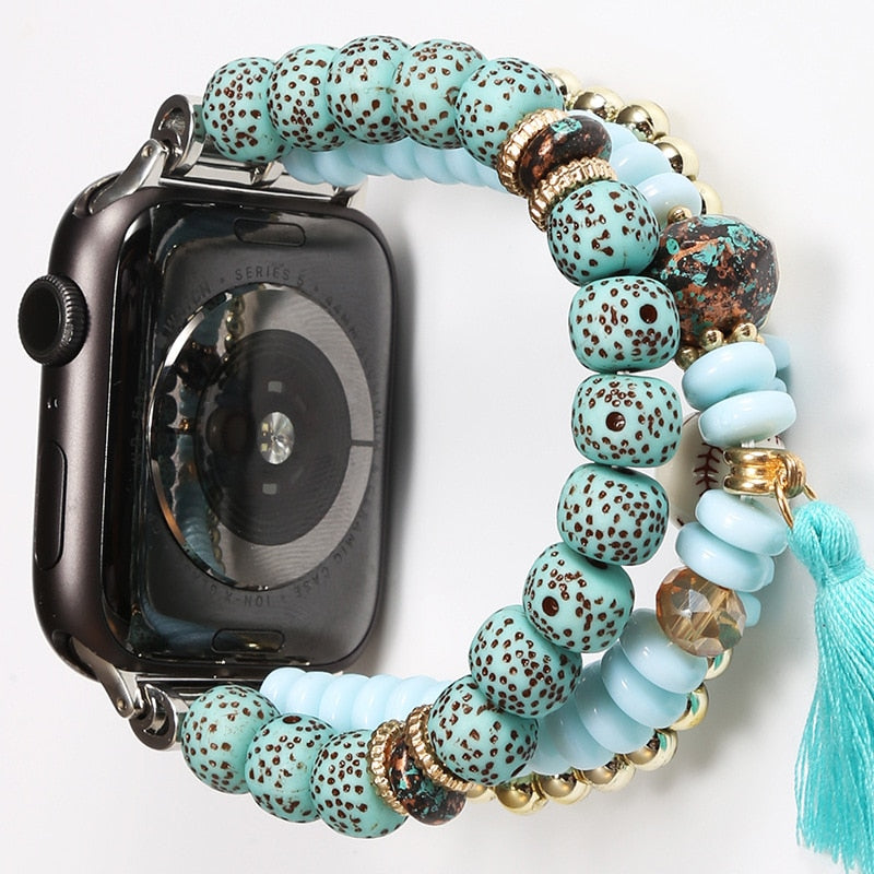 Bohemian strap for apple watch