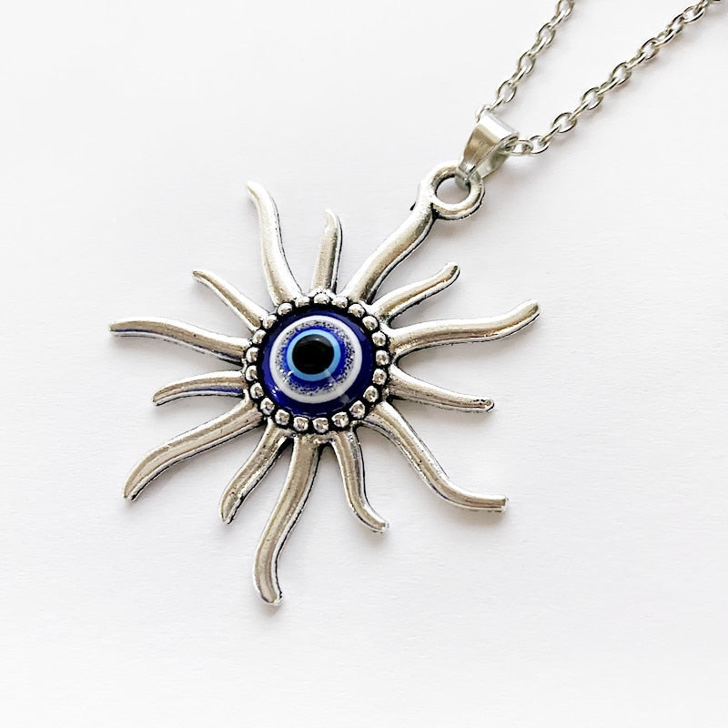 Vintage Punk Evil Eye Necklaces