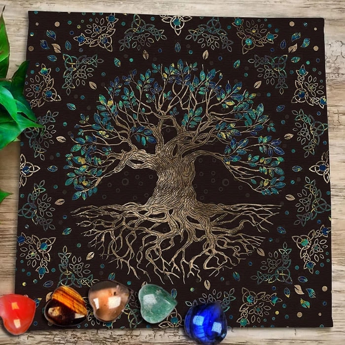 Tree of Life Tarot Tablecloth