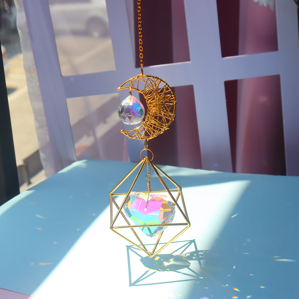 Moon Crystal Suncatcher